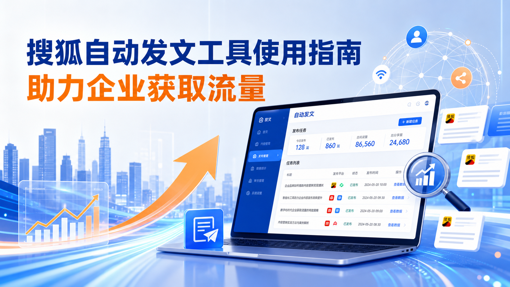 搜狐自动发文工具的使用指南：助力六安企业获取流量